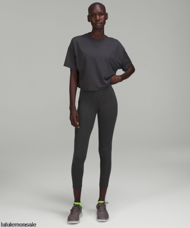 Lululemon Damen DELULU059 | Brier Rose Wunder Train Hoch Sitzend Mit Taschen 25